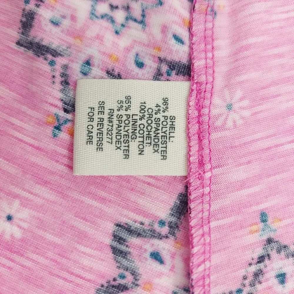 Mudd Sleeveless Dress Girls Size Medium (10) Pink Floral